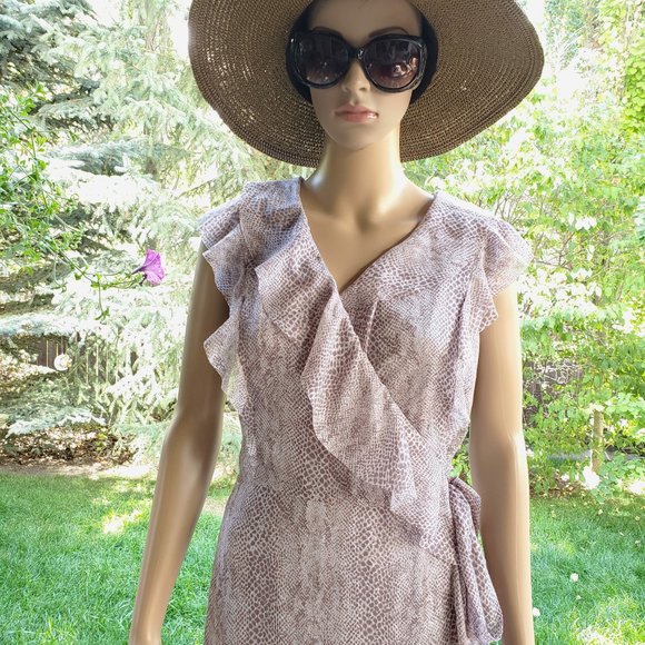 Banana Republic, Boho tan coloured maxi dress - Picture 7 of 15